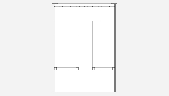 ベンチL型タイプ