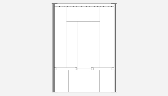 ベンチコの字型タイプ